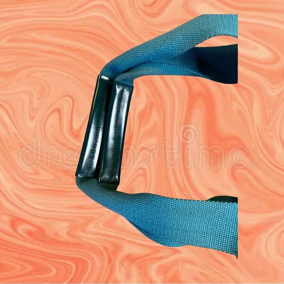 EUC TORY BURCH Teal Blue Color Block
Canvas Tote - Picture 7 of 10